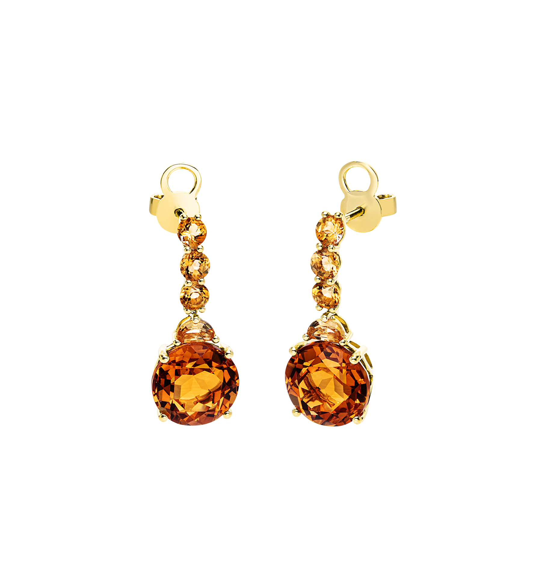 Brogle Classic citrine earrings Brogle Classic citrine earrings