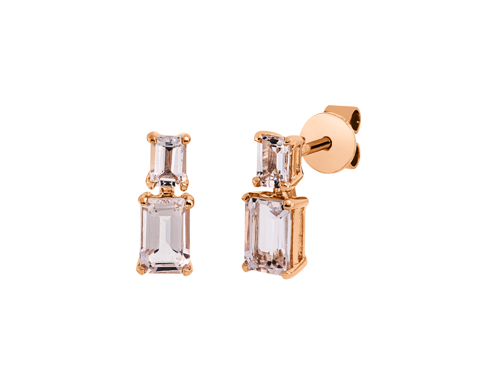 Brogle Classic Morgani ear studs