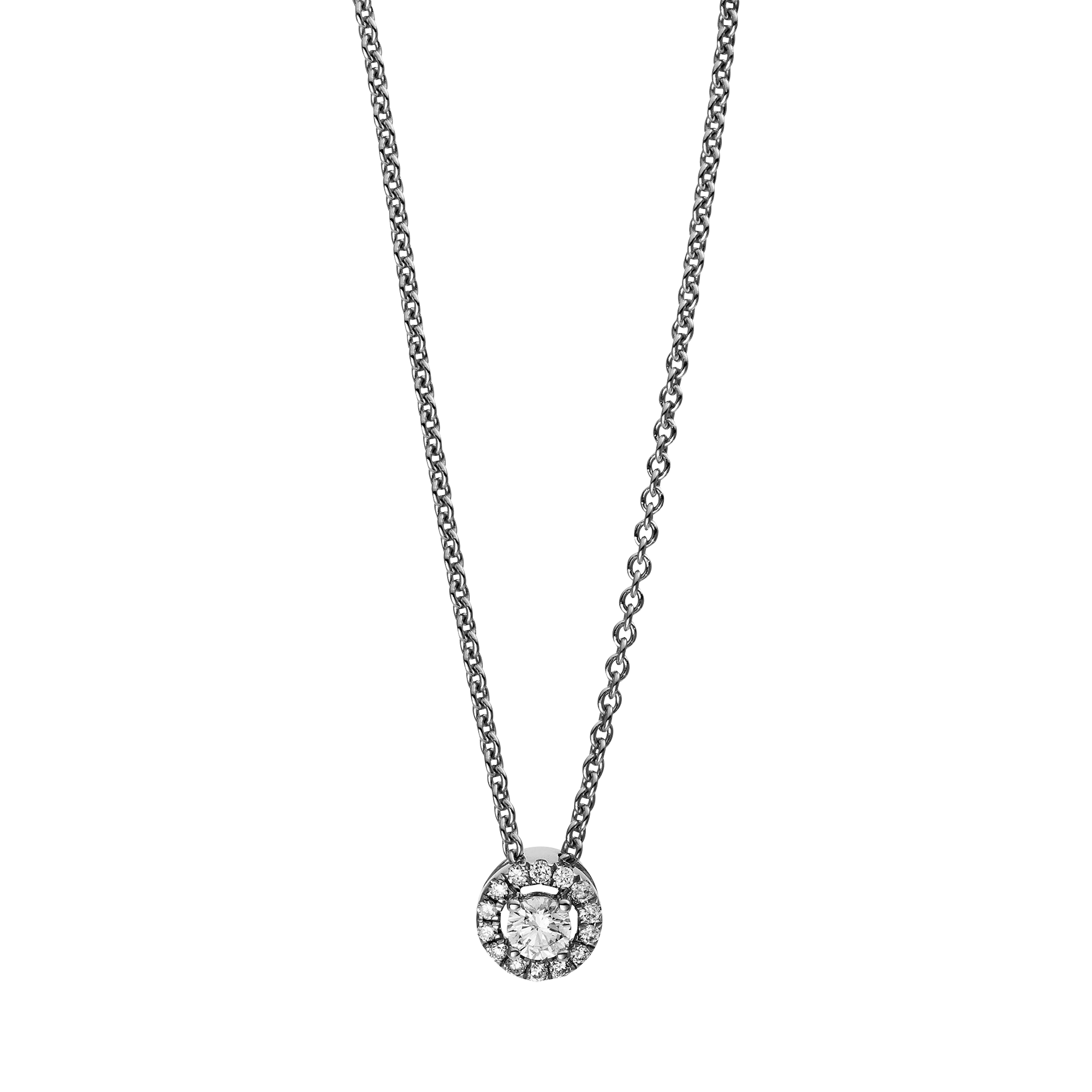 Brogle Classic Kette mit Diamantanhänger Brogle Classic Kette mit Diamantanhänger