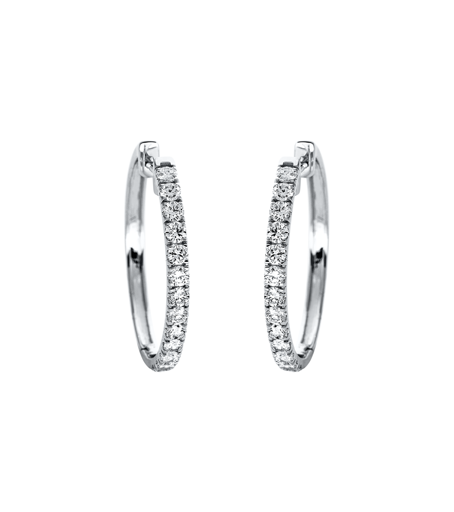 Brogle Classic Diamantcreolen Brogle Classic Diamantcreolen