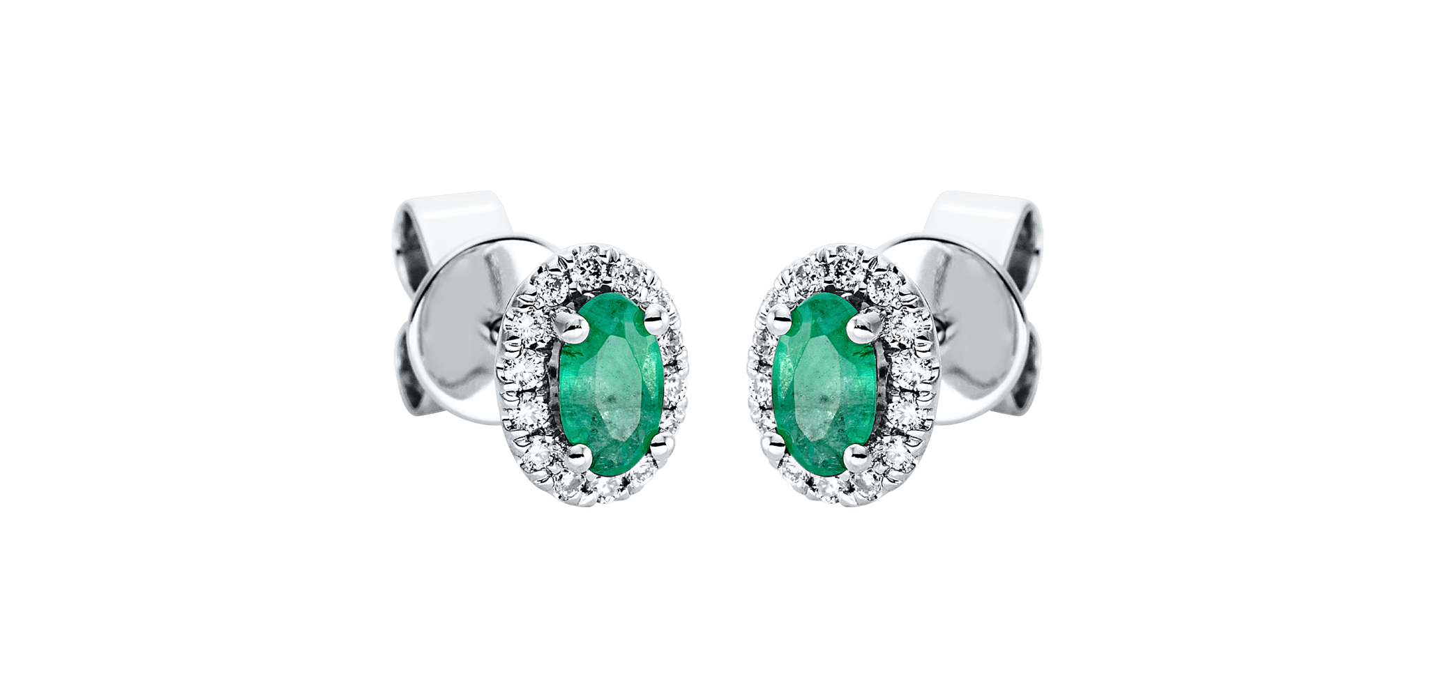 Brogle Classic emerald stud earrings Brogle Classic emerald stud earrings