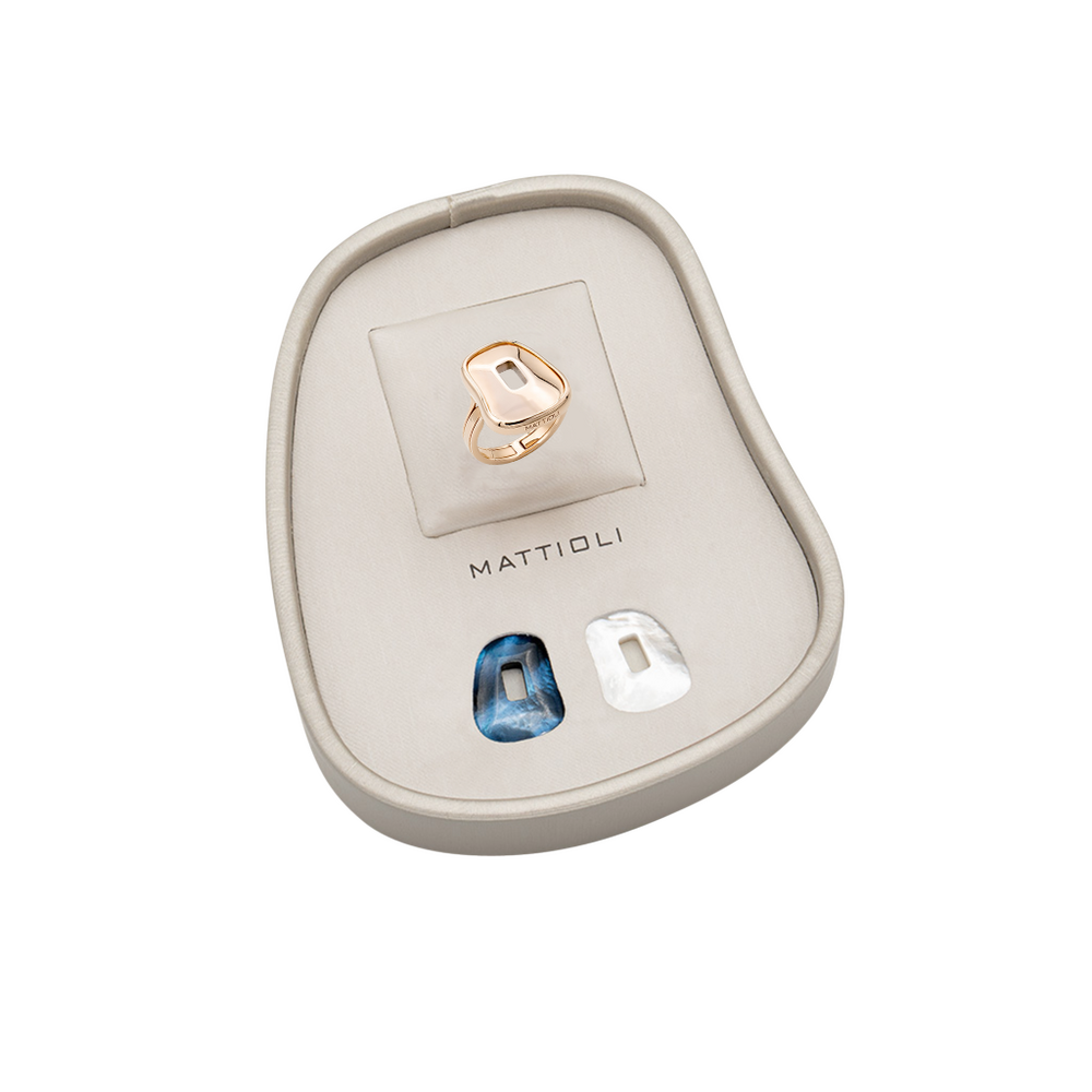 Mattioli Puzzle Ceramica ring box, with 3 puzzles Mattioli Puzzle Ceramica ring box, with 3 puzzles