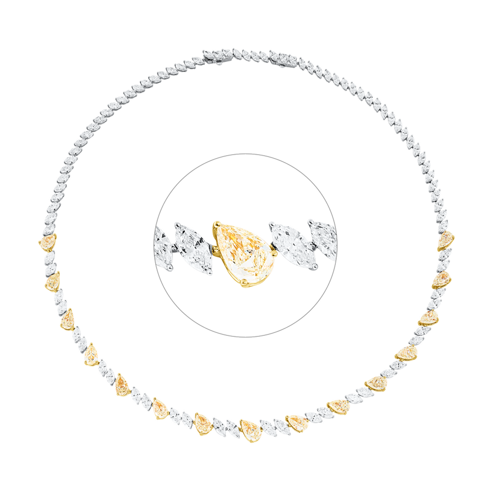 Brogle Selection Bicolor Diamantkette Brogle Selection Bicolor Diamantkette