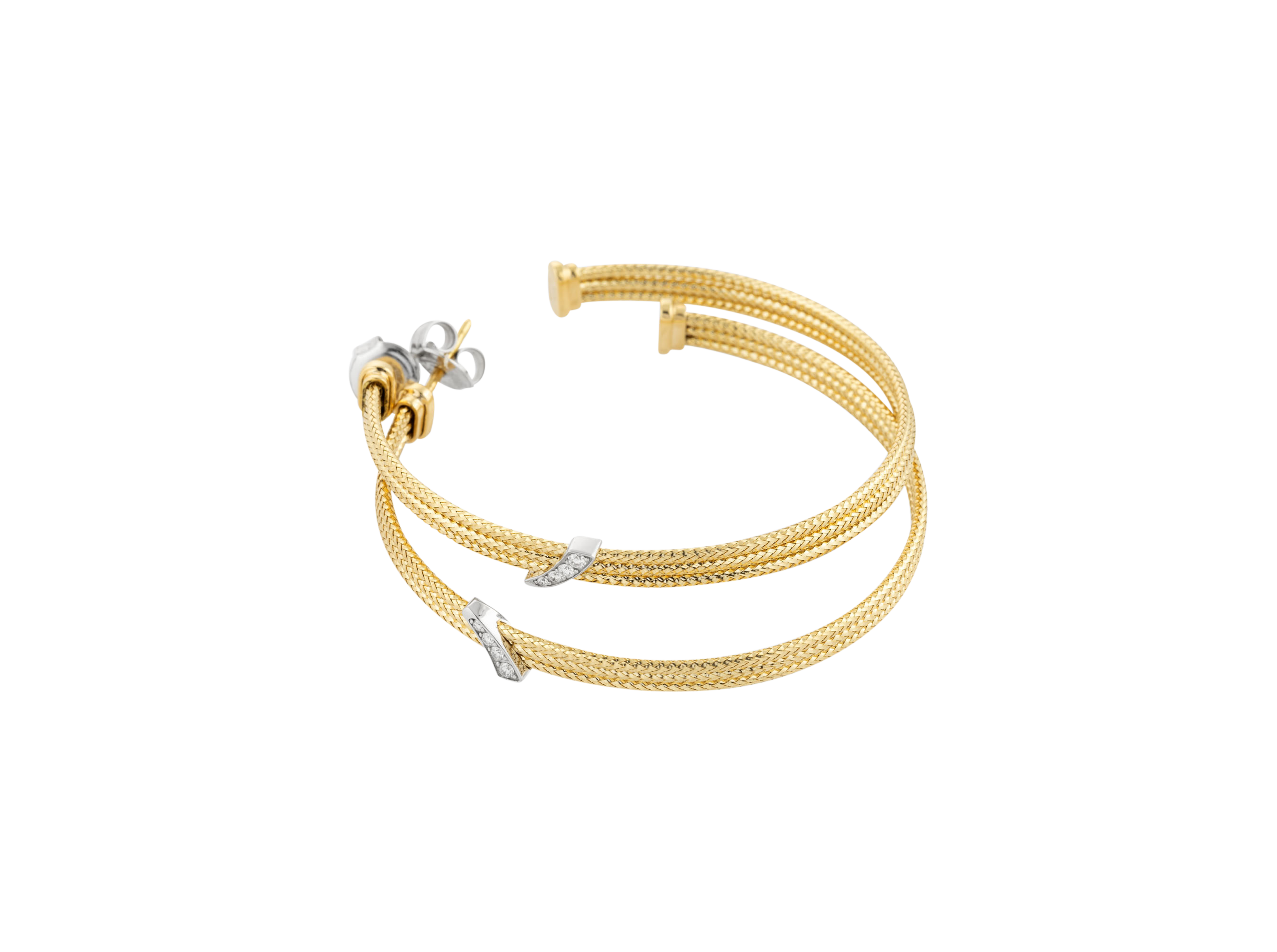 Ponte Vecchio Gioielli Nobile hoop earrings Ponte Vecchio Gioielli Nobile hoop earrings