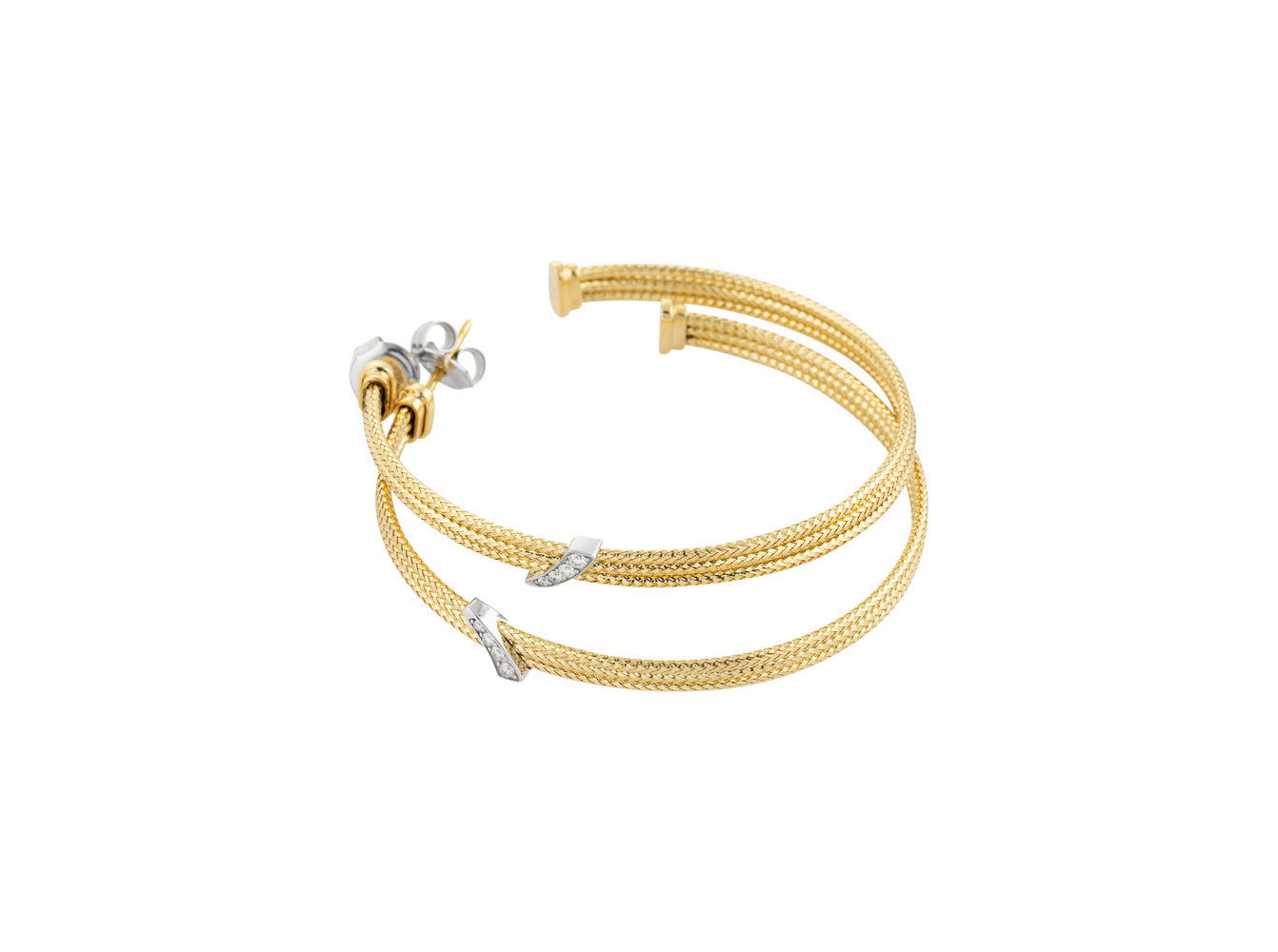Ponte Vecchio Gioielli Nobile hoop earrings Ponte Vecchio Gioielli Nobile hoop earrings