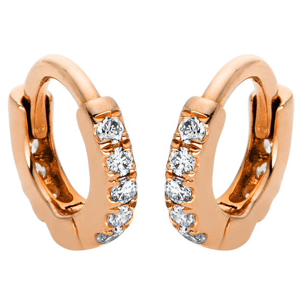 Brogle Selection Eternity diamond hoop earrings