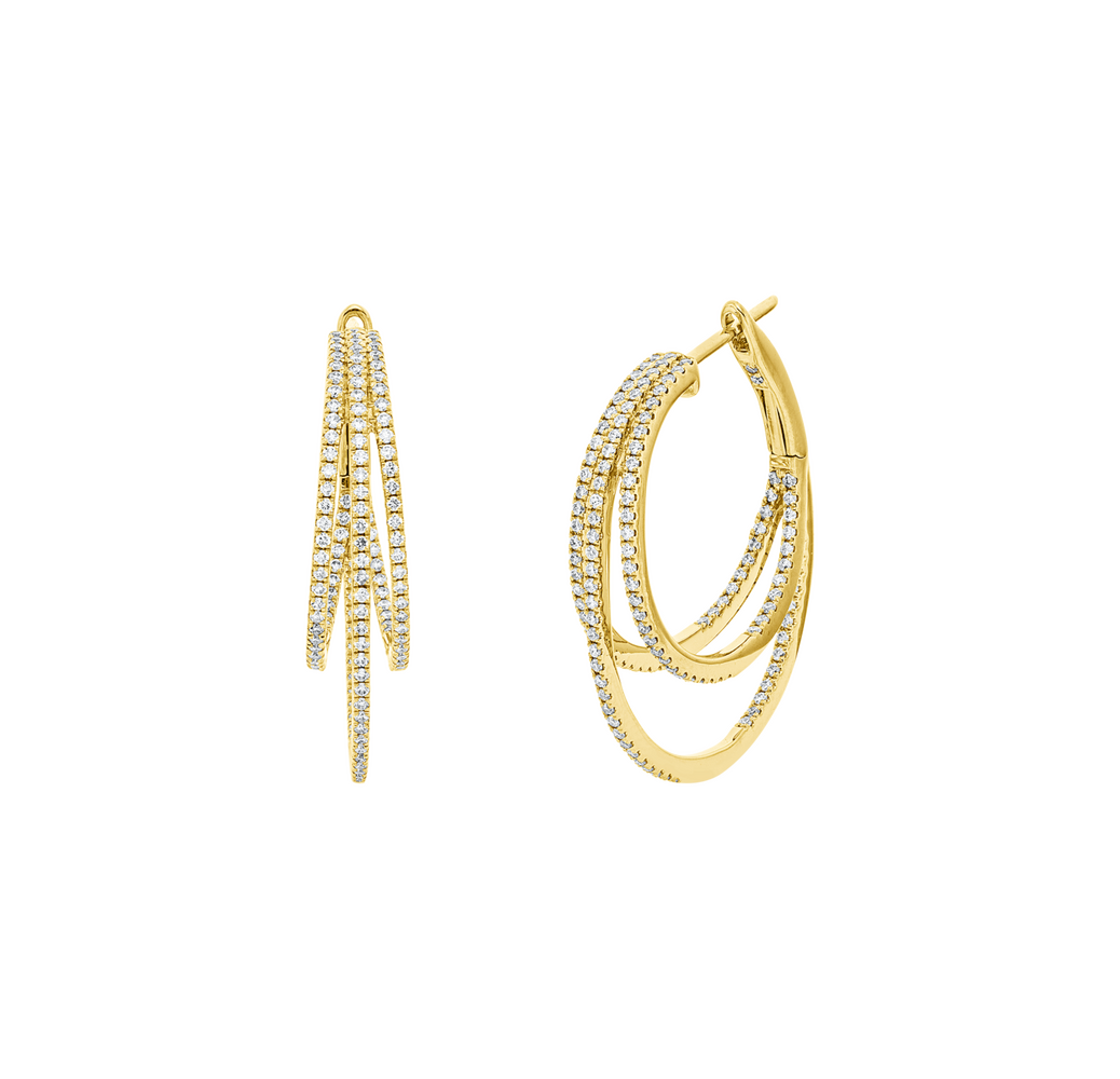 Brogle Classic Diamantcreolen