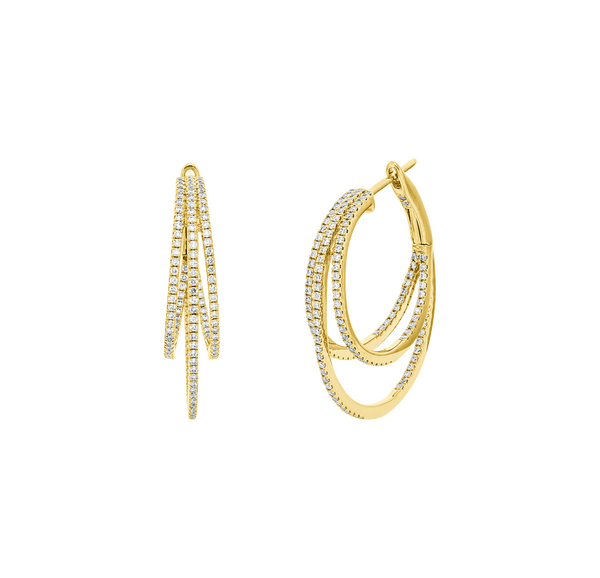 Brogle Classic Diamantcreolen