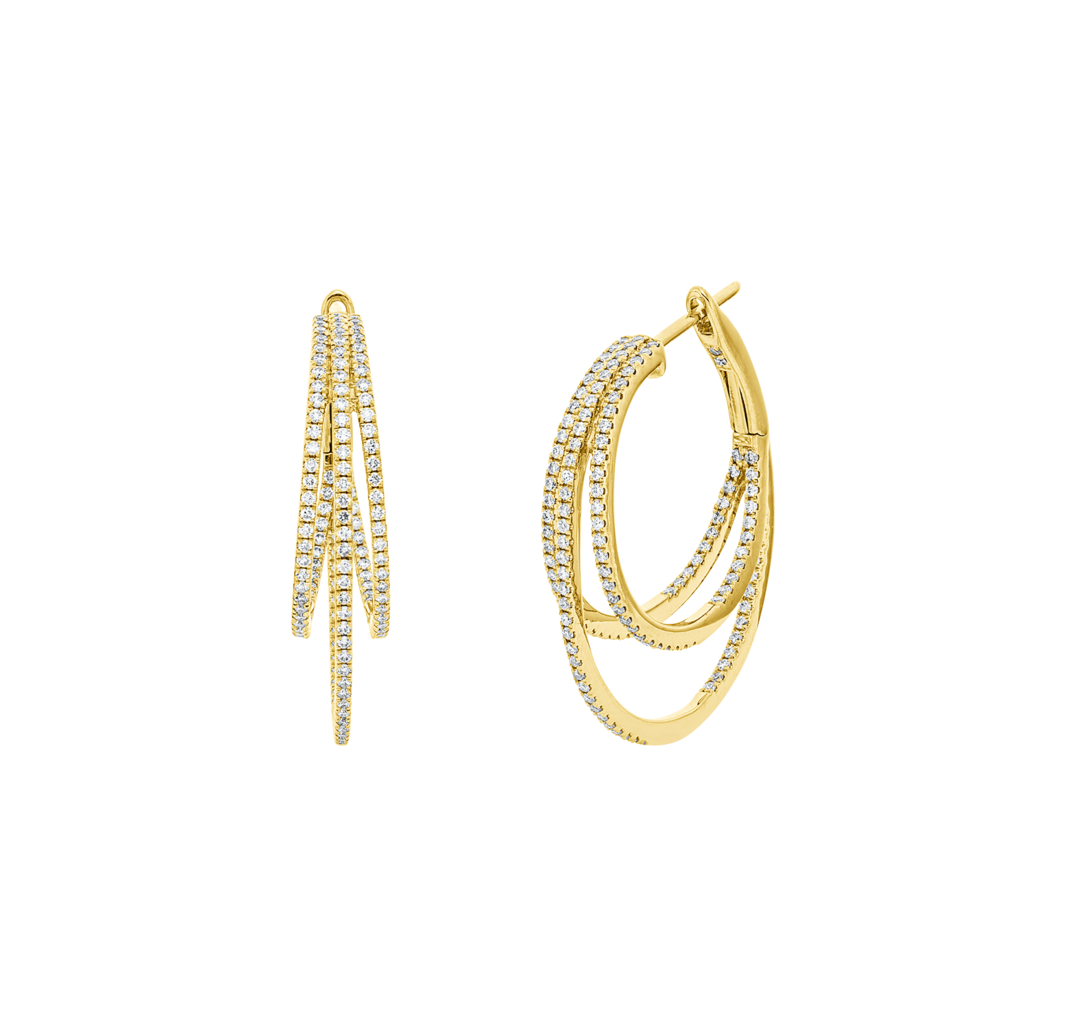 Brogle Classic Diamantcreolen Brogle Classic Diamantcreolen