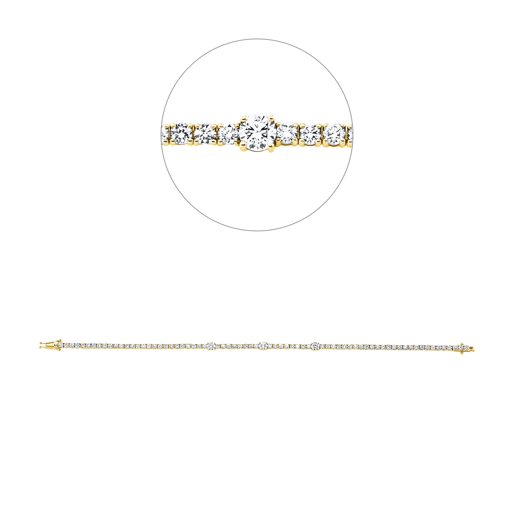 Brogle Selection Tennisarmband Brogle Selection Tennisarmband