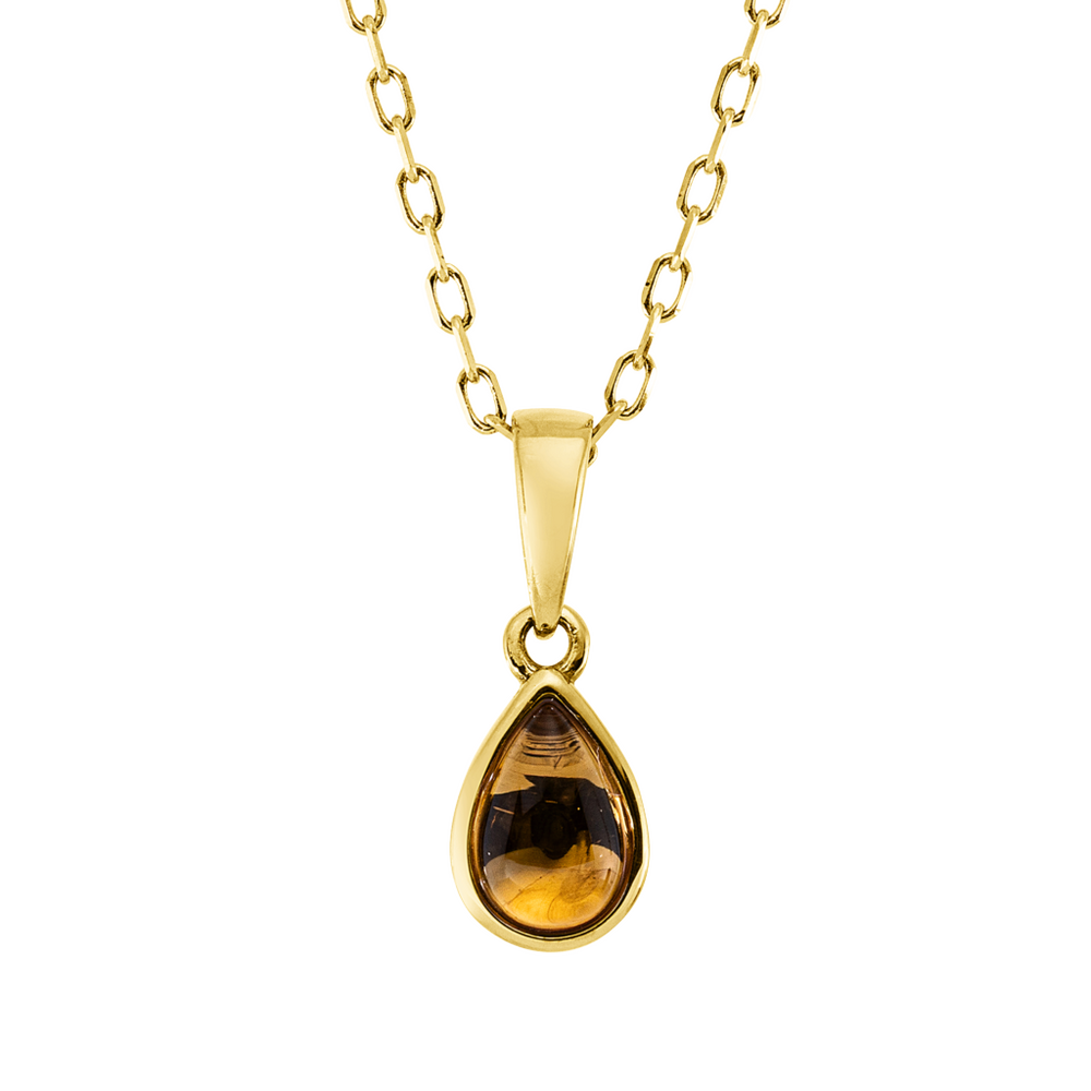 Brogle Classic necklace with citrine pendant Brogle Classic necklace with citrine pendant