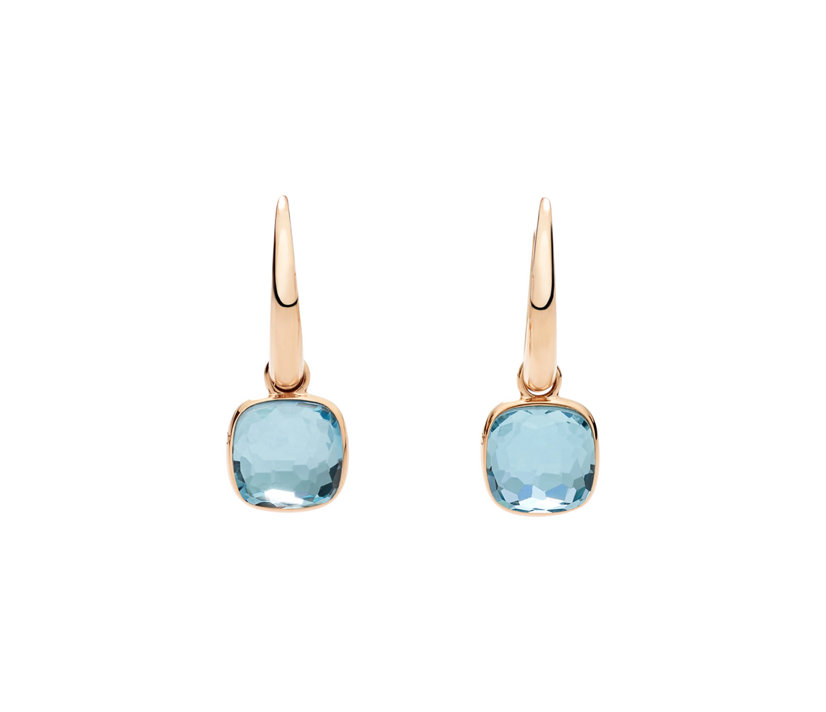 Pomellato Nudo Sky-Topas Mini Creolen