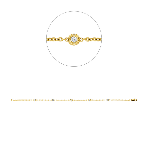 Brogle Classic diamond bracelet Brogle Classic diamond bracelet