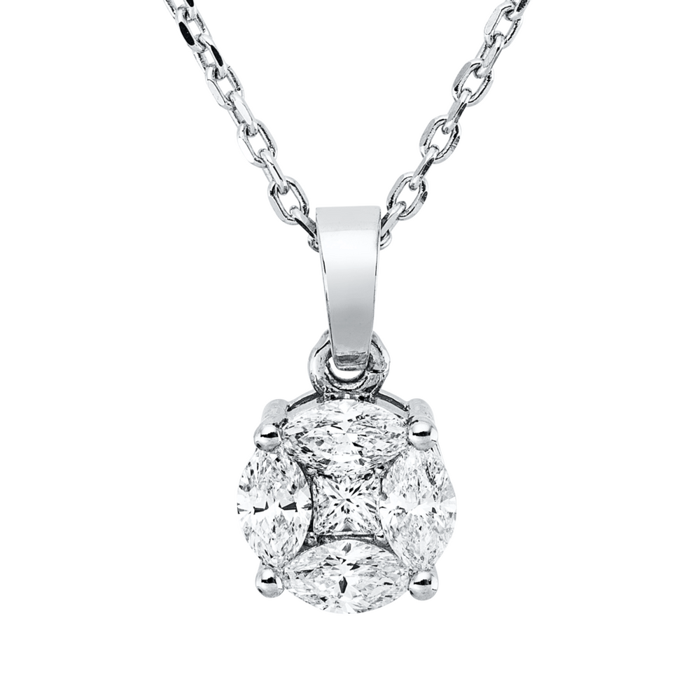 Brogle Classic Kette mit Diamantanhänger