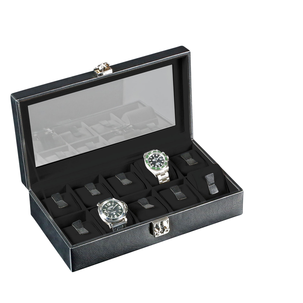 Designhütte watch box with viewing window Solid 10 Designhütte watch box with viewing window Solid 10