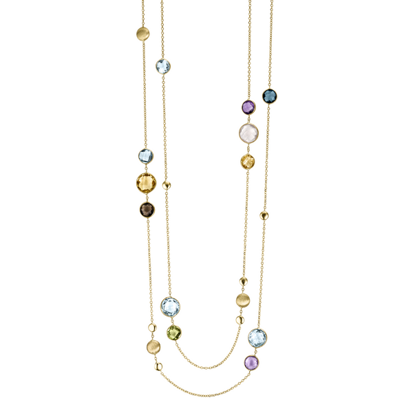 Brogle Selection Felicity necklace with colored stones