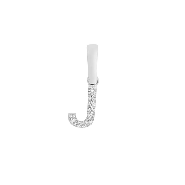 Brogle Classic Buchstabenanhänger J mit Diamanten