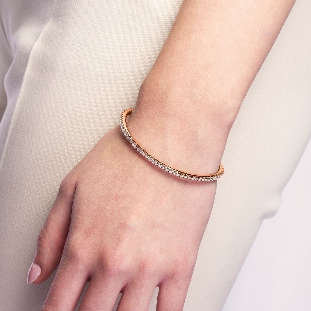 Brogle Selection flexible tennis bracelet Brogle Selection flexible tennis bracelet