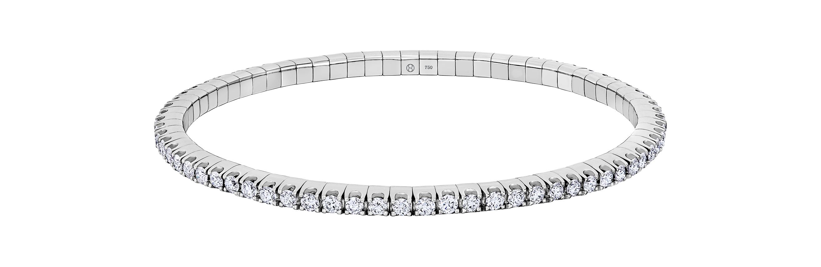 Brogle Selection flexible tennis bracelet Brogle Selection flexible tennis bracelet