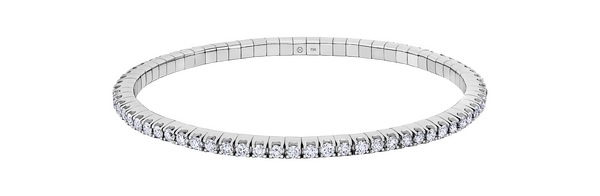 Brogle Selection flexible tennis bracelet Brogle Selection flexible tennis bracelet