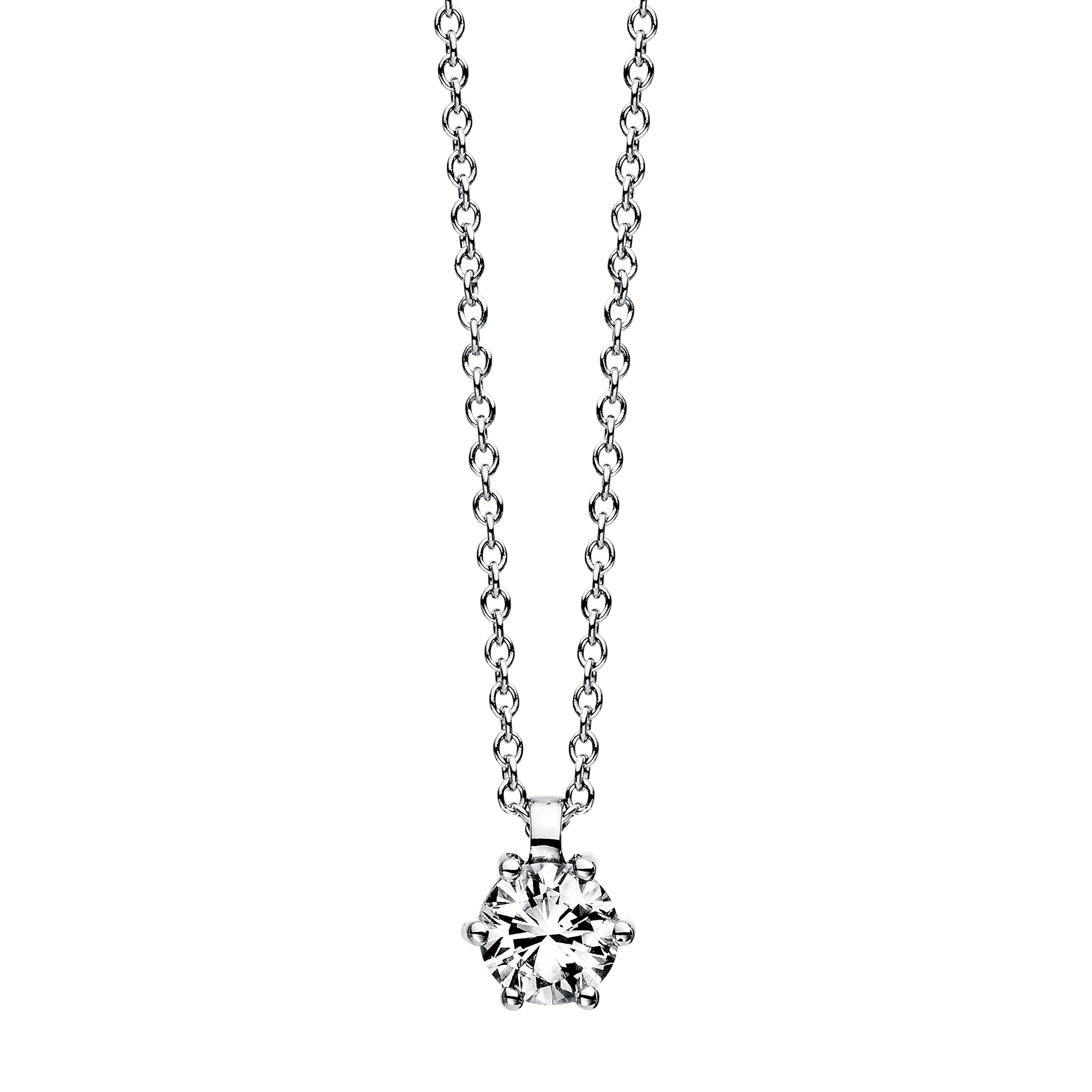 Brogle solitaire necklace Marie up to 0.5 carat Brogle solitaire necklace Marie up to 0.5 carat