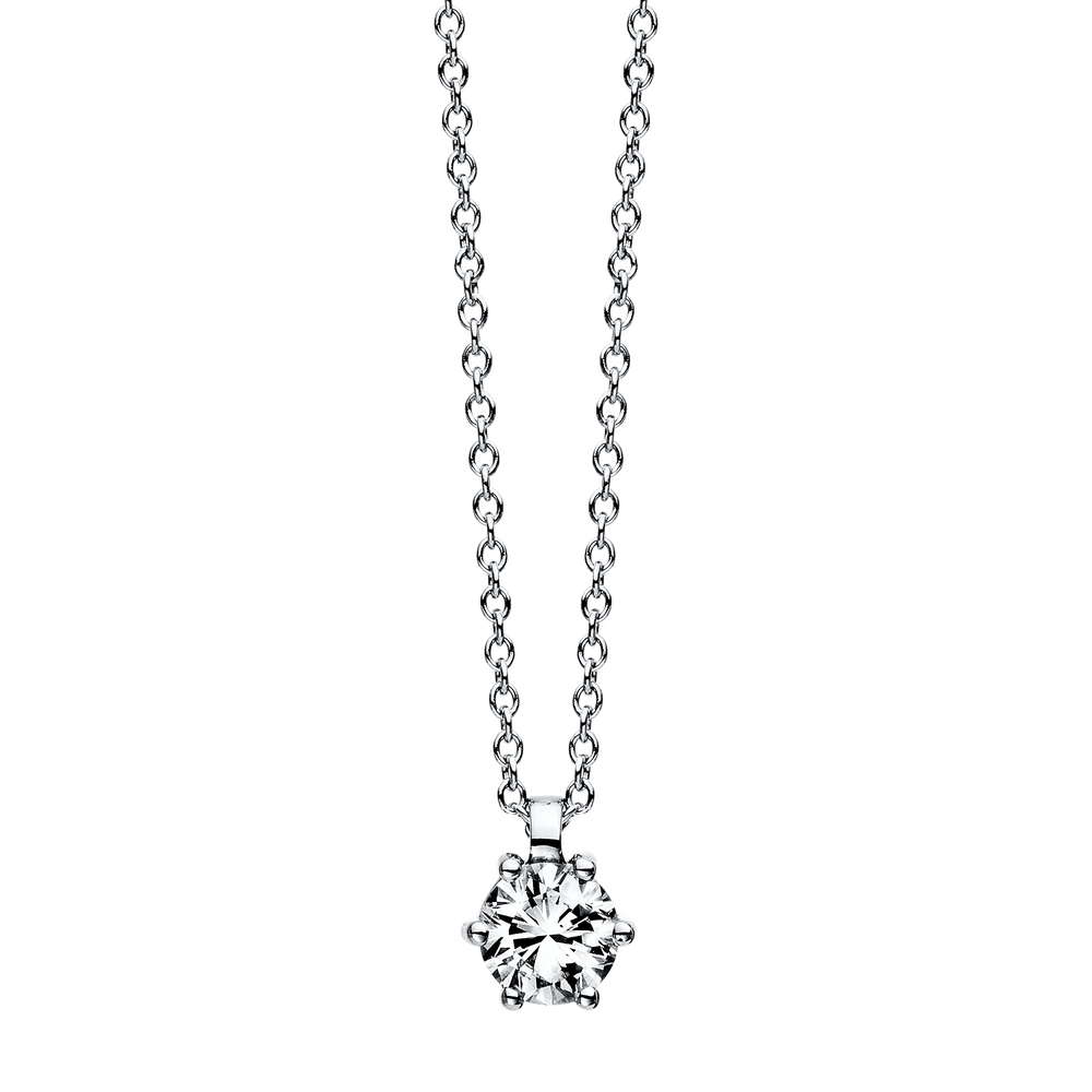 Brogle solitaire necklace Marie up to 0.5 carat Brogle solitaire necklace Marie up to 0.5 carat