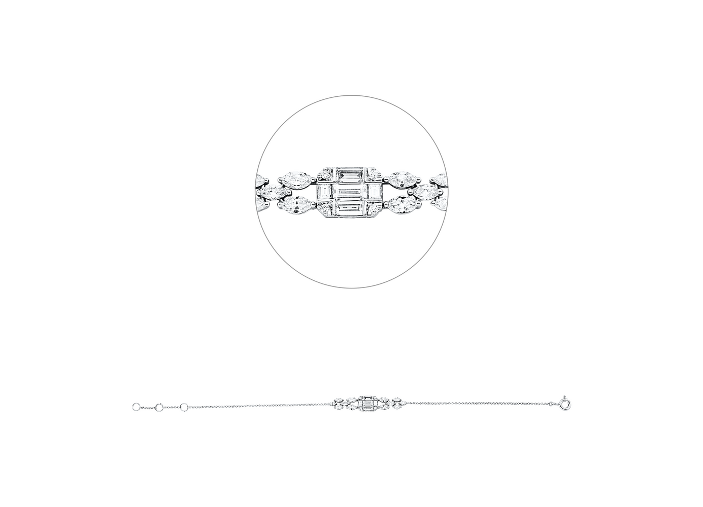 Brogle Classic diamond bracelet