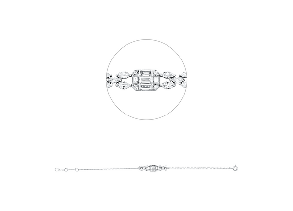 Brogle Classic diamond bracelet