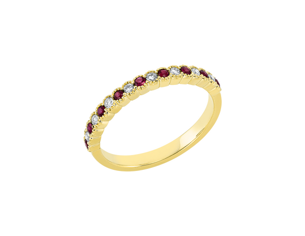 Brogle Classic ruby ring