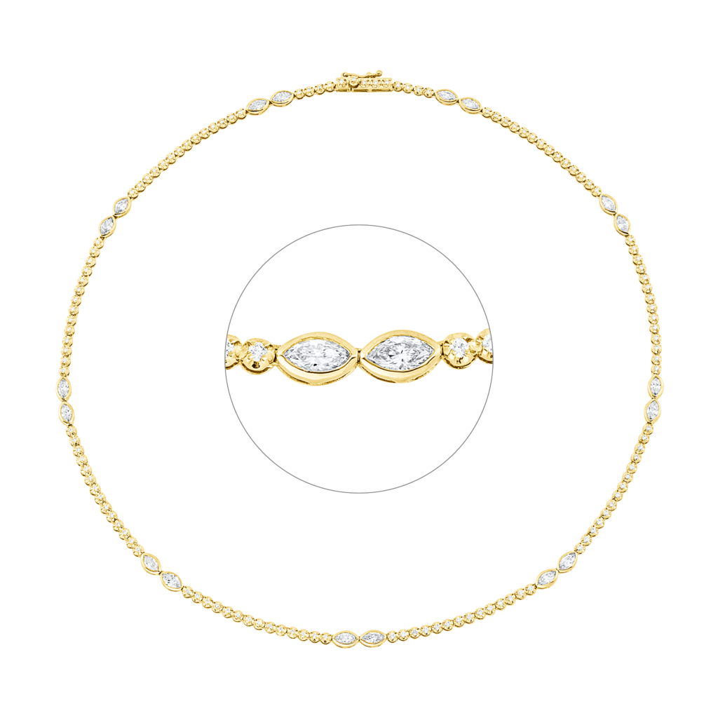 Brogle Selection Bicolor Diamantcollier Brogle Selection Bicolor Diamantcollier
