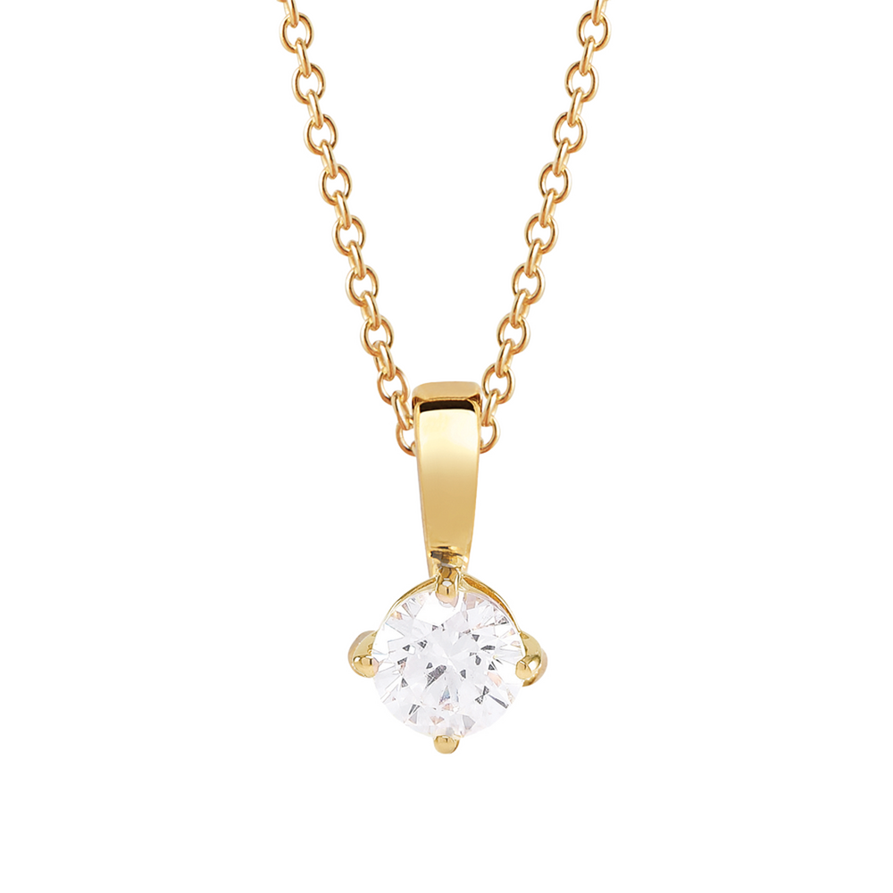 18 Karat vergoldetes Silber