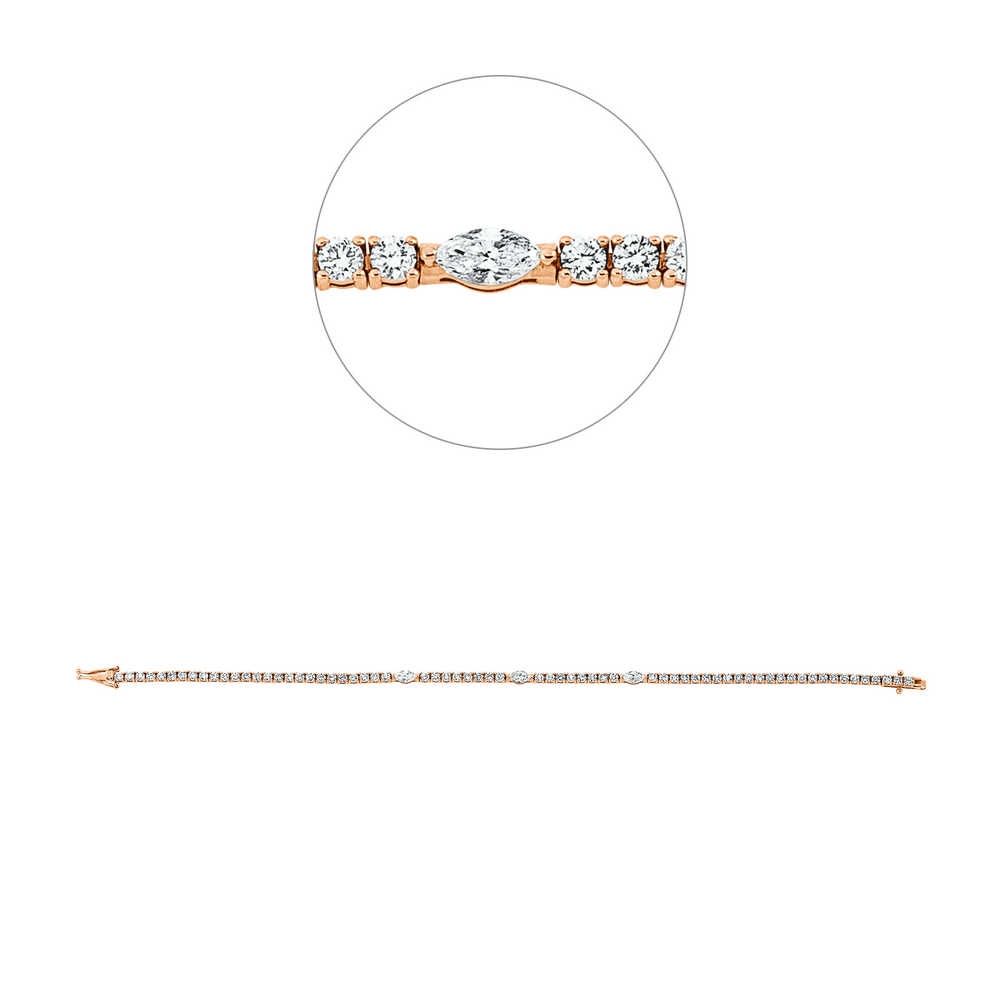 Brogle Selection tennis bracelet Brogle Selection tennis bracelet