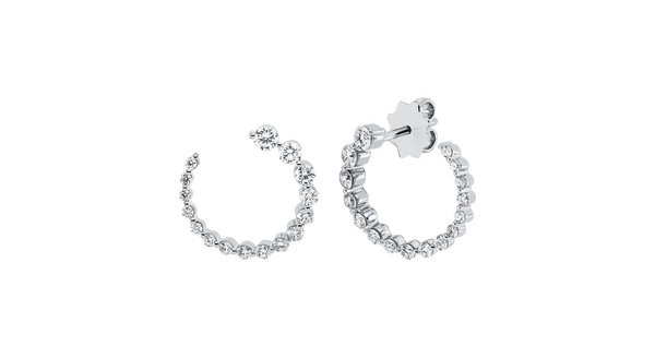 Brogle Classic diamond stud earrings