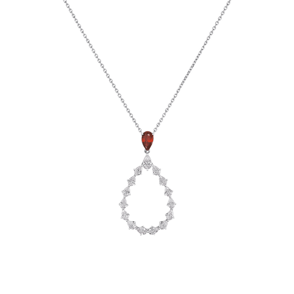 Chopard L'Heure du Diamant Marquise Necklace with Pendant