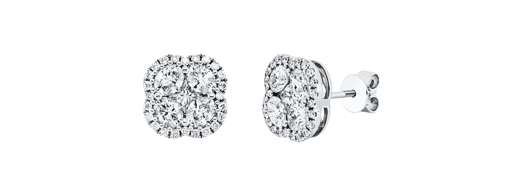 Brogle Selection diamond stud earrings Brogle Selection diamond stud earrings