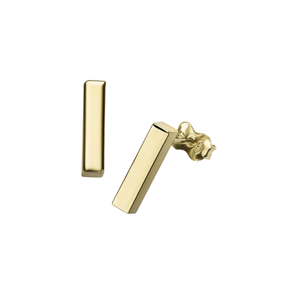 Brogle Classic gold stud earrings Brogle Classic gold stud earrings