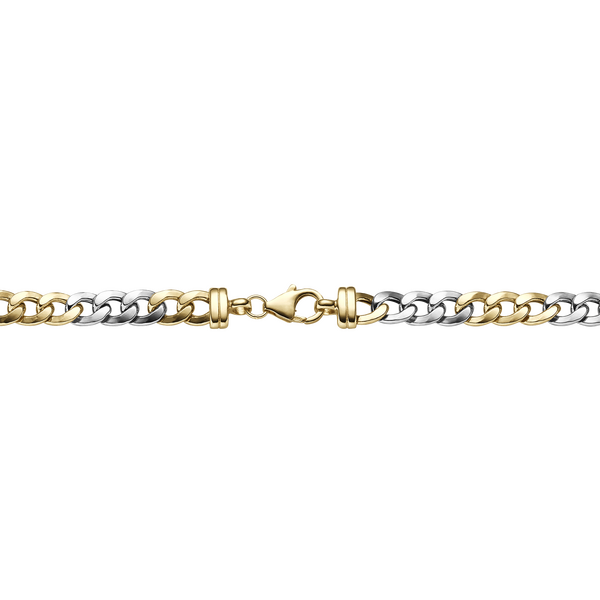 Brogle Classic Bicolor Panzerarmband 6,5mm