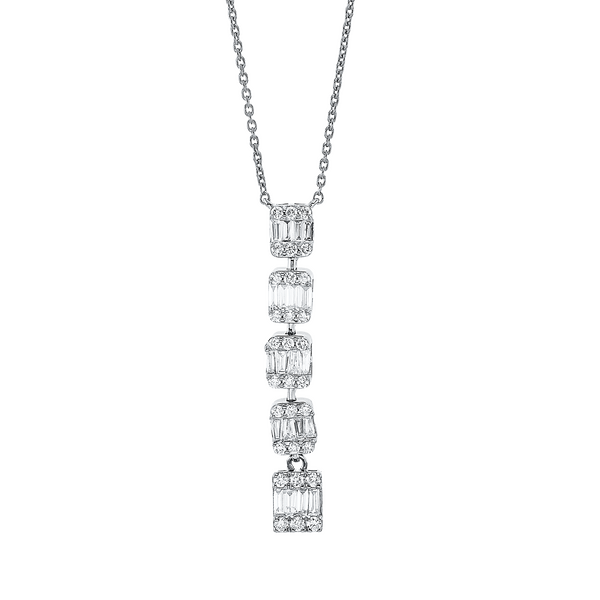 Brogle Classic necklace with diamond pendant Brogle Classic necklace with diamond pendant