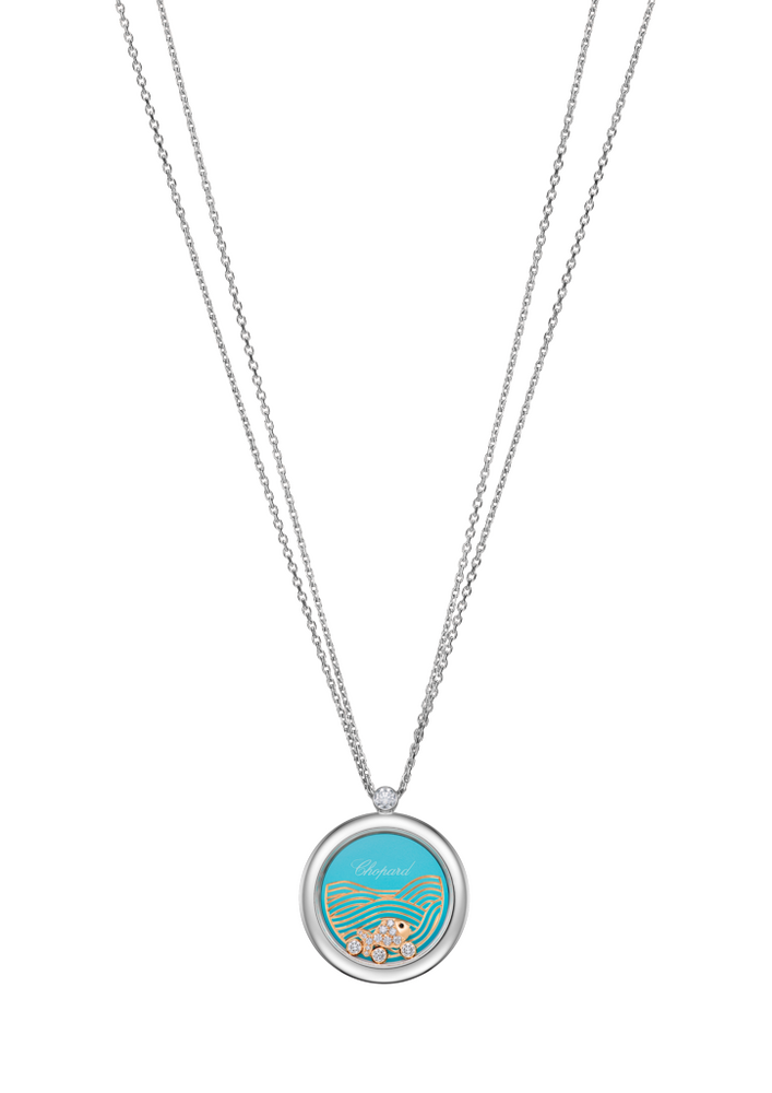 Chopard Happy Diamonds Fish necklace with pendant