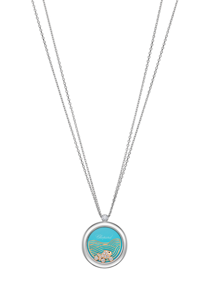 Chopard Happy Diamonds Fish necklace with pendant
