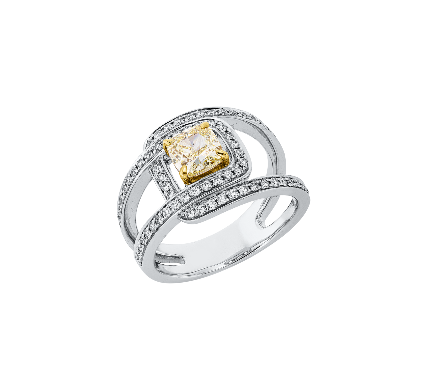 Brogle Selection Bicolor Diamantring