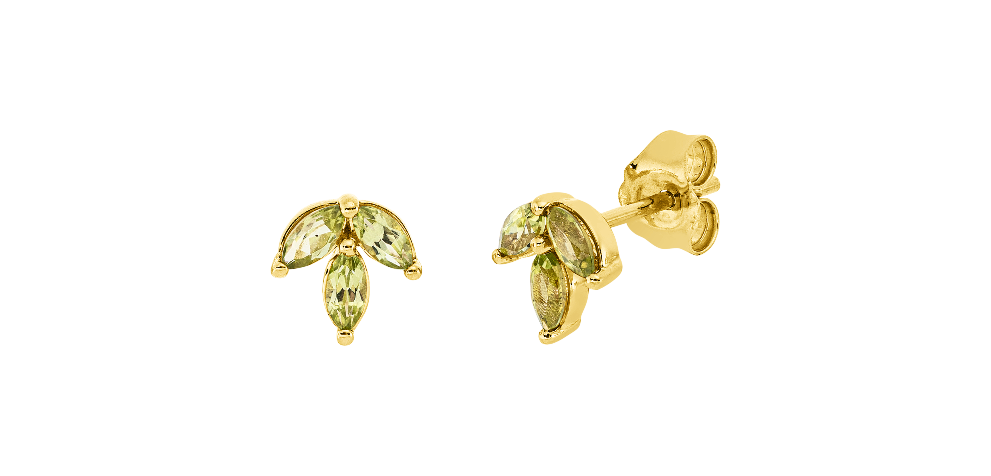 Brogle Classic peridot ear studs Brogle Classic peridot ear studs