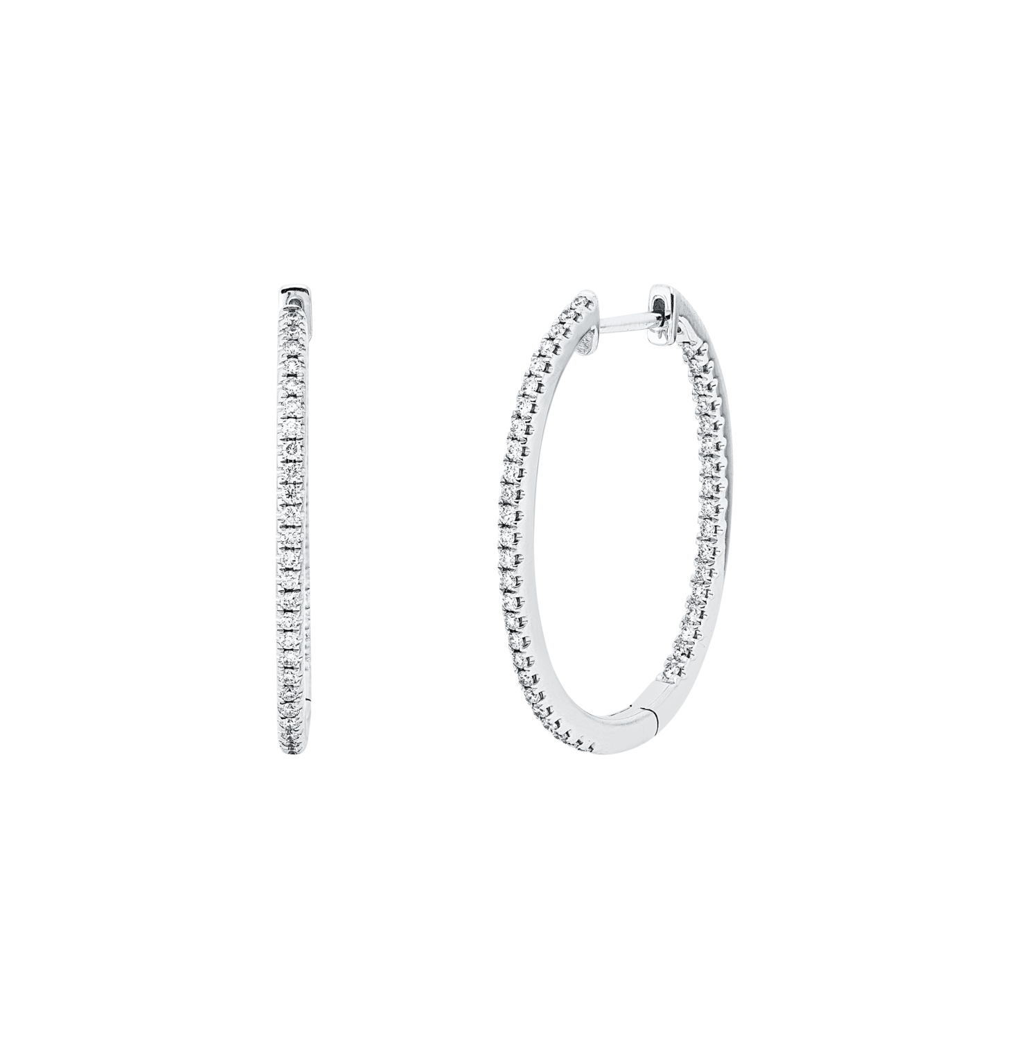 Brogle Classic Diamantcreolen Brogle Classic Diamantcreolen