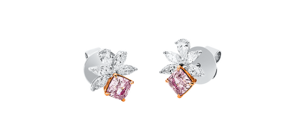 Brogle Selection Bicolor Diamantohrstecker Brogle Selection Bicolor Diamantohrstecker