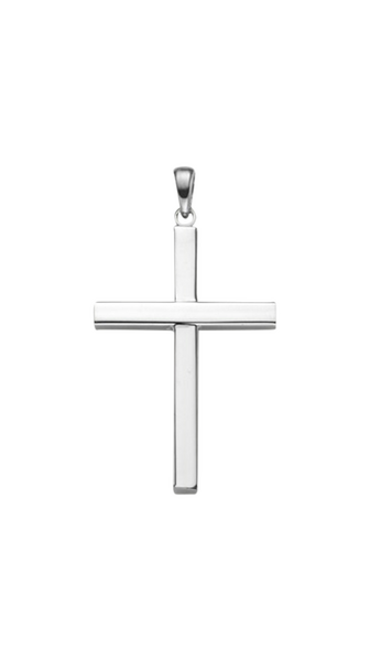 Brogle Classic cross pendant in gold Brogle Classic cross pendant in gold