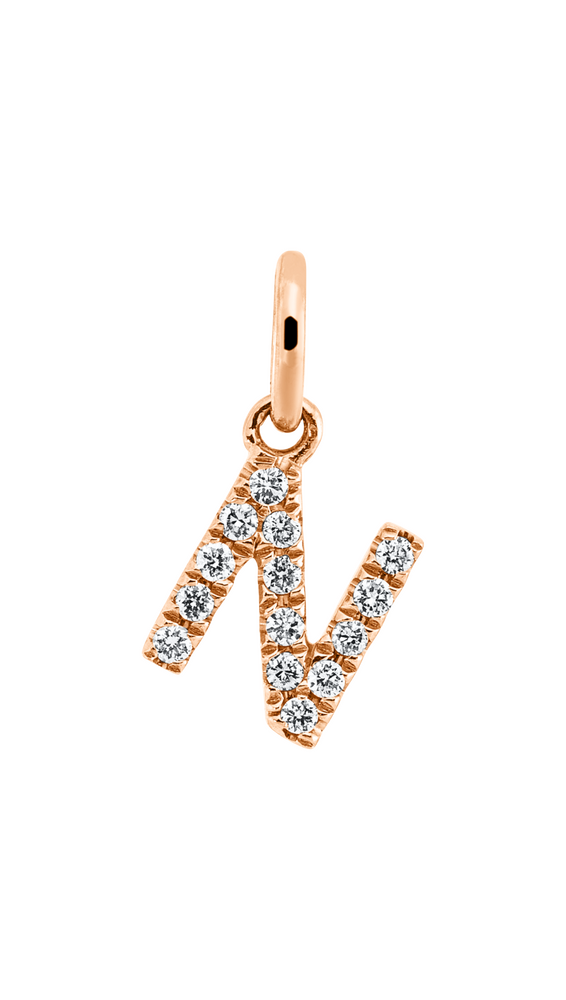 Brogle Classic Buchstabenanhänger N mit Diamanten Brogle Classic Buchstabenanhänger N mit Diamanten