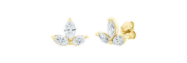 Brogle Selection diamond stud earrings Brogle Selection diamond stud earrings