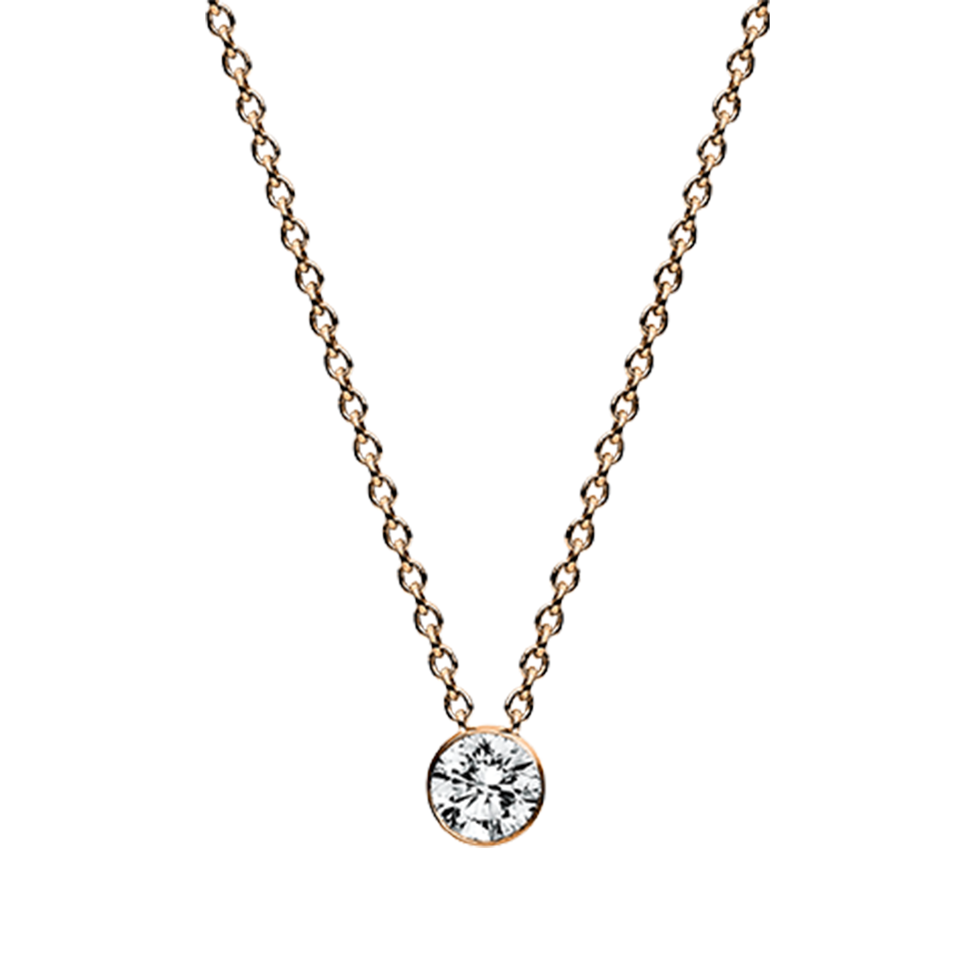 Brogle Selection necklace with pendant Sophie up to 0.25 carat Brogle Selection necklace with pendant Sophie up to 0.25 carat
