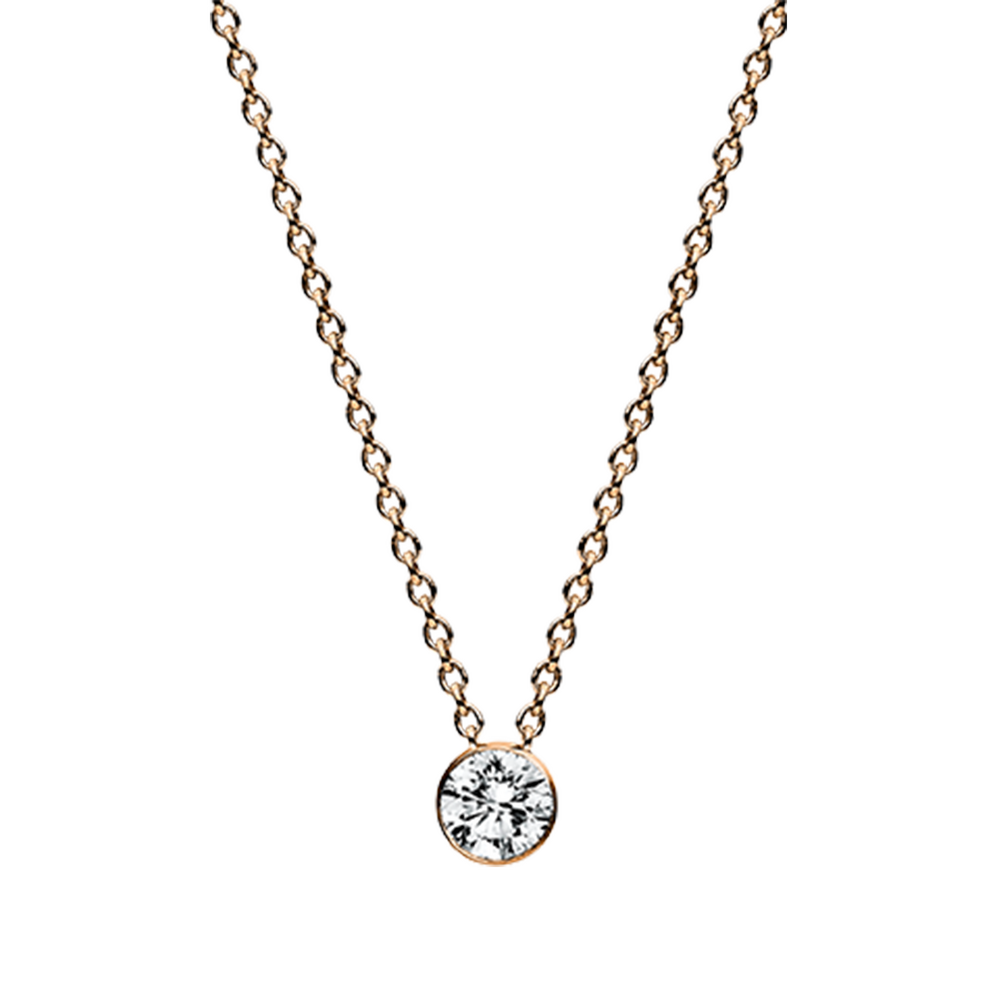 Brogle Selection necklace with pendant Sophie up to 0.25 carat Brogle Selection necklace with pendant Sophie...