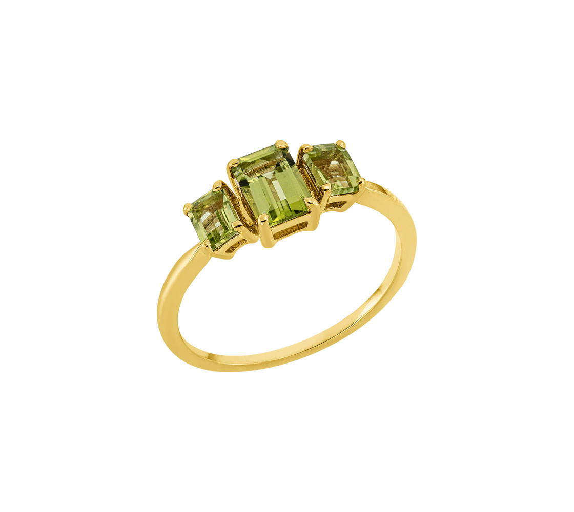 Brogle Classic peridot ring